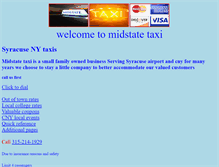 Tablet Screenshot of midstatetaxi.com